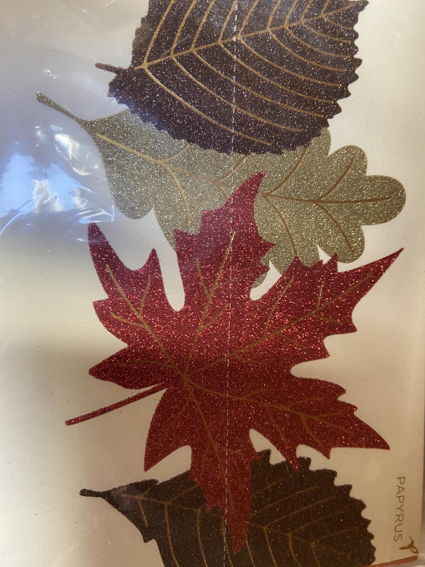 Glitter Leaves