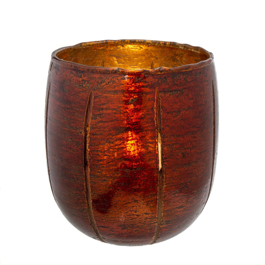 "Filtered Light Votive Rust L "