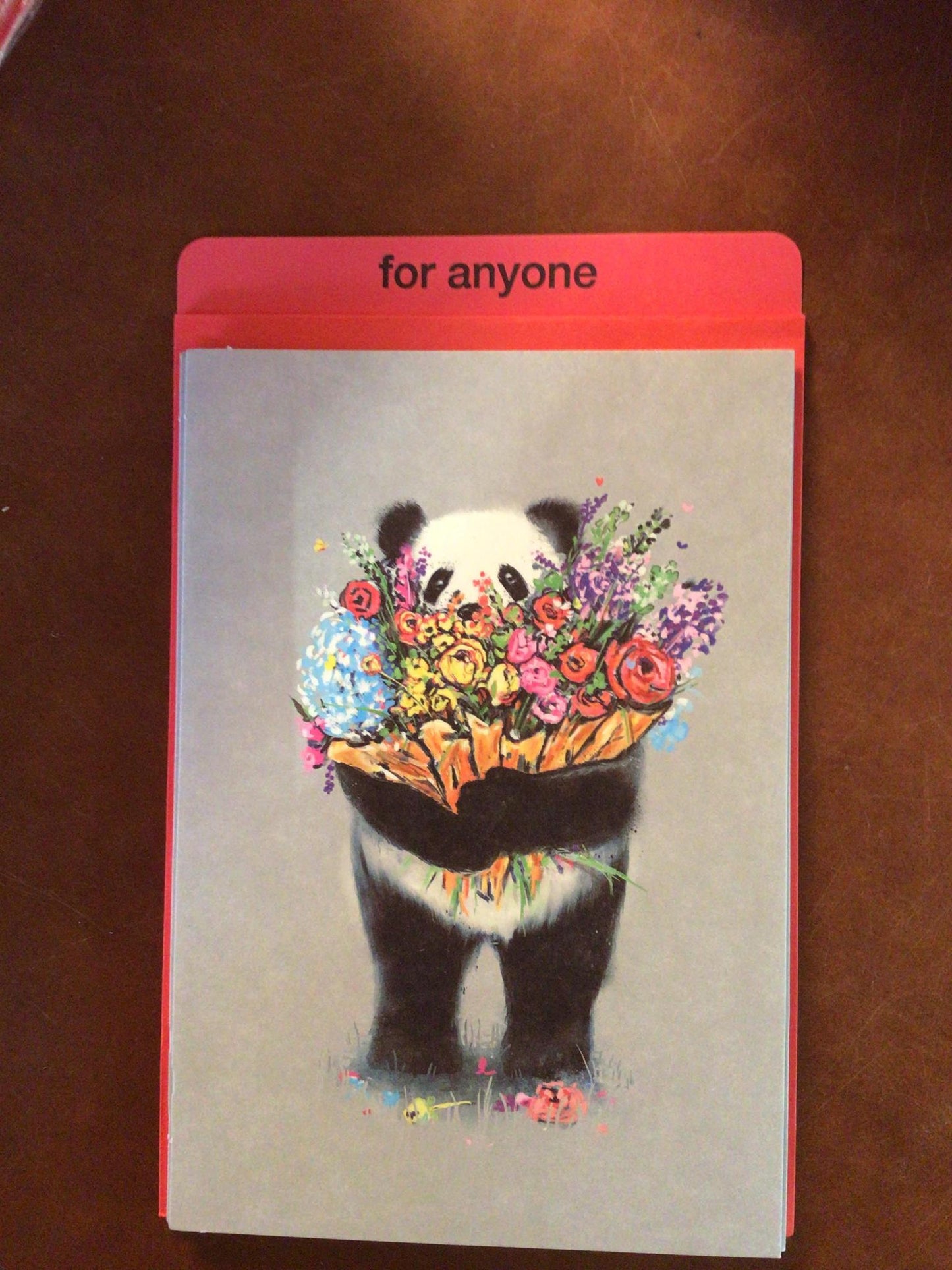 Panda Valentine’s Flowers